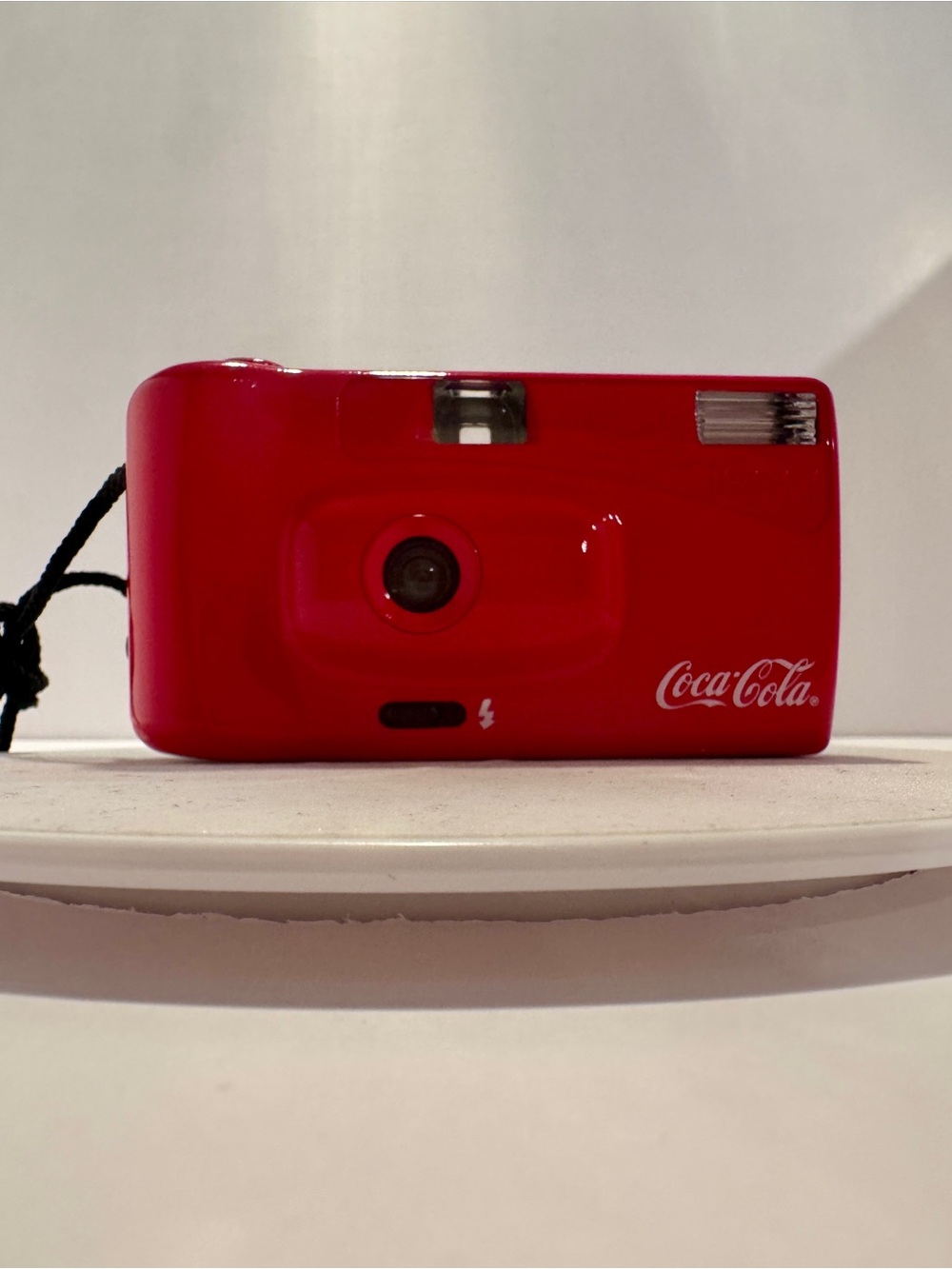 Coca Cola Red Pocket Film Camera with Flash